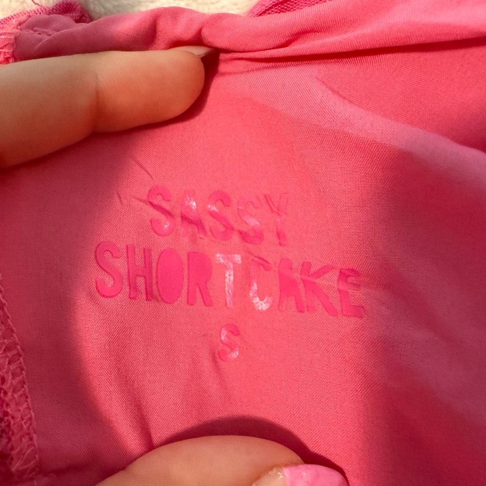 Sassy Shortcake Perfect In Pink Ruffle Top - Picture 5 of 5